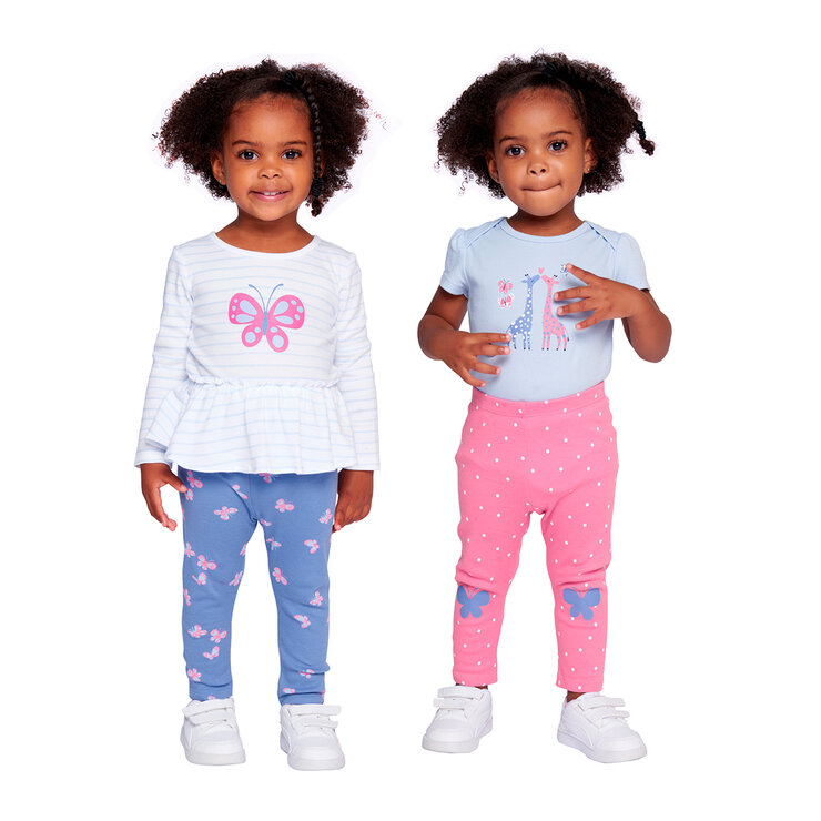 Pekkle Conjunto 4 piezas para Niñas Varias Tallas y Colores — Imagen 4 de 4
