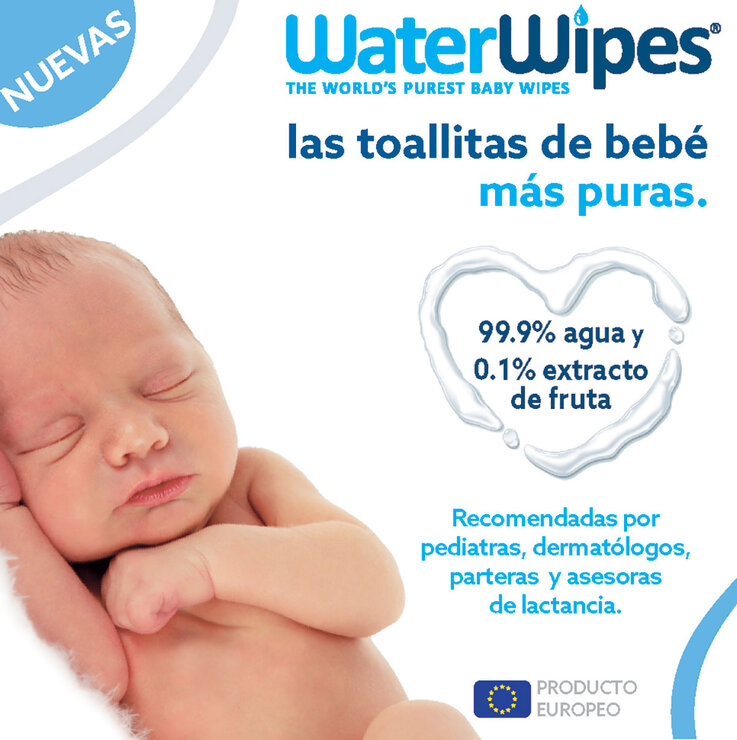 Water Wipes Toallitas Húmedas para Bebé  360 pzas — Imagen 2 de 3