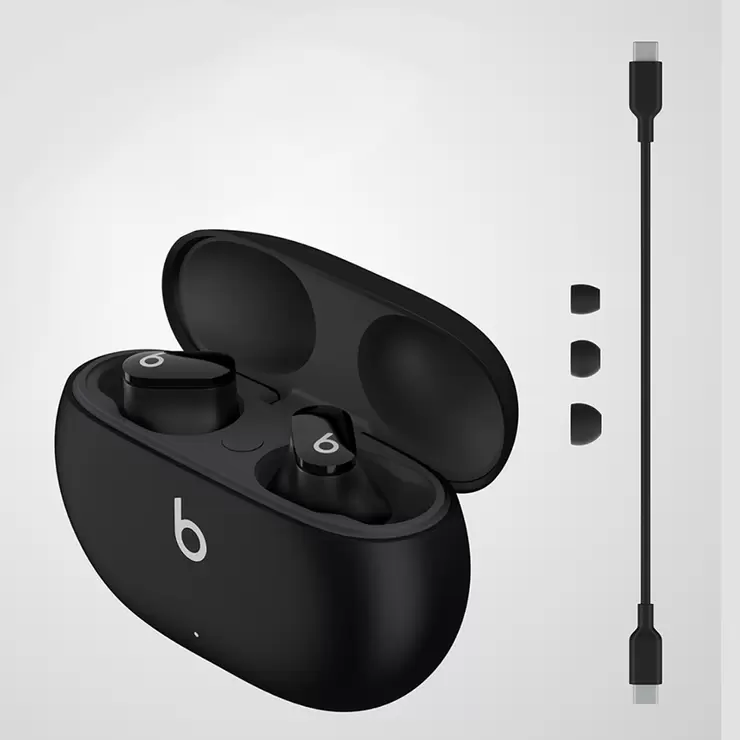 Beats Studio Buds Negros Audífonos Inalámbricos con Cancelación de Ruido — Imagen 2 de 4