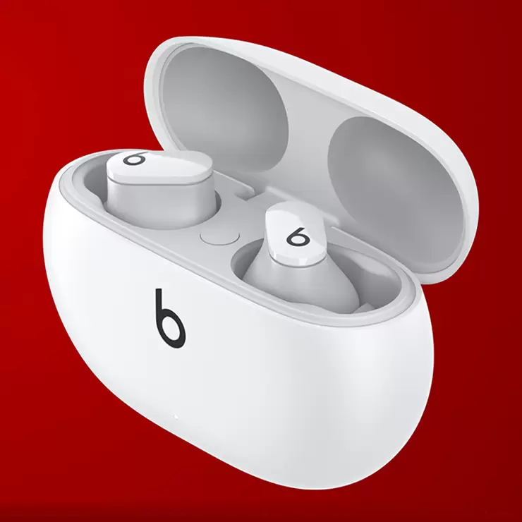 Beats Studio Buds Blancos, audífonos inalámbricos con cancelación de ruido — Imagen 4 de 4