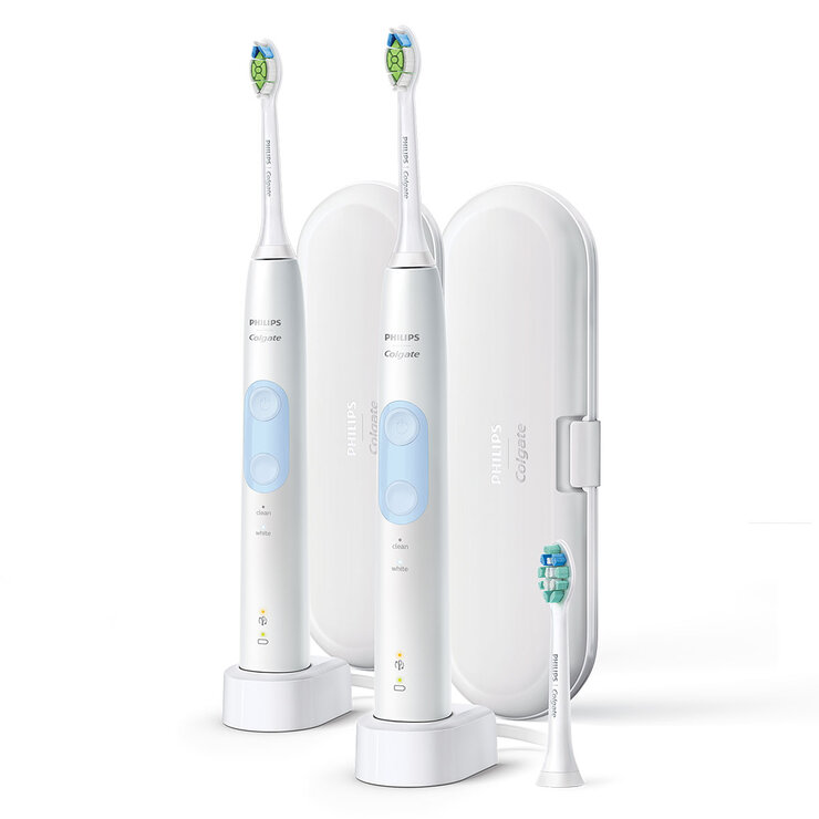 Philips Colgate, Cepillo de dientes Eléctrico SonicPro 40, 2 piezas — Imagen 3 de 4