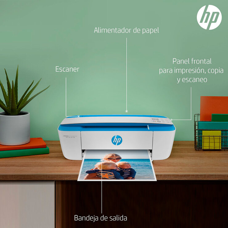 HP Multifuncional DeskJet Ink Advantage 3775 — Imagen 4 de 4