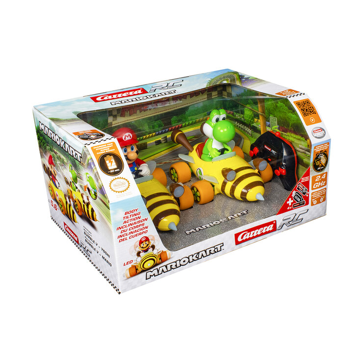  Mario Kart™, Set de 2 Vehículos a Control Remoto Mario y Yoshi — Imagen 2 de 4