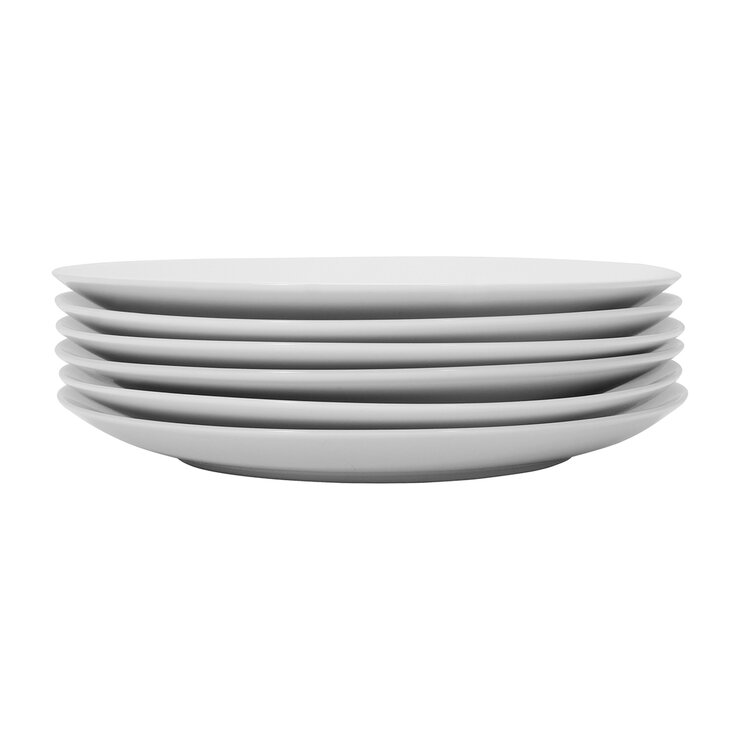 Crown Baccara Juego de 6 Platos de Porcelana — Imagen 3 de 4