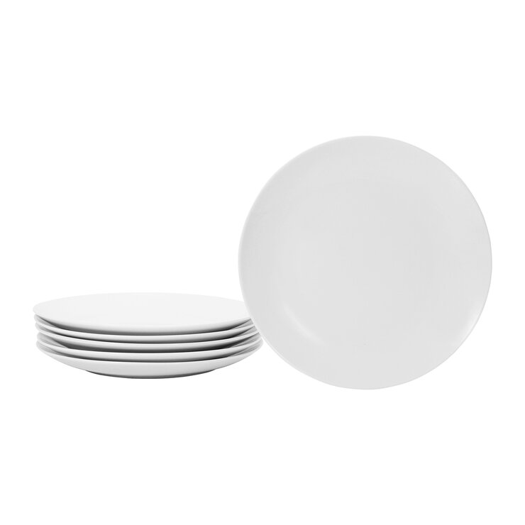 Crown Baccara Juego de 6 Platos de Porcelana — Imagen 4 de 4