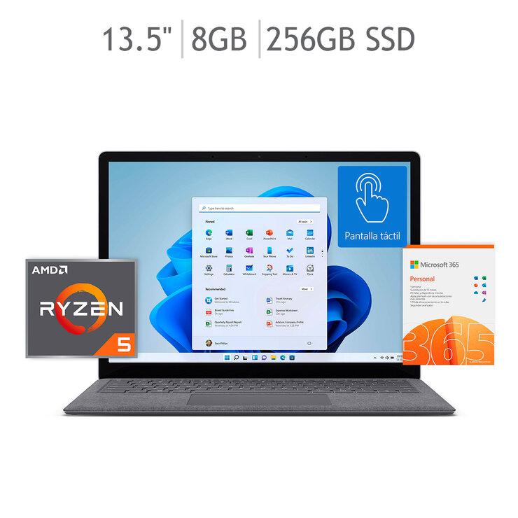 Microsoft Surface Laptop 4 13.5" + Microsoft 365 Personal — Imagen 1 de 4