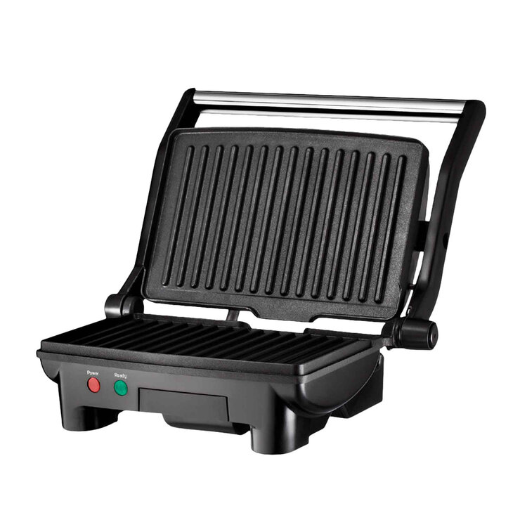 Chefman, Parrilla Eléctrica de Acero Inoxidable con Apertura de 180° — Imagen 3 de 3