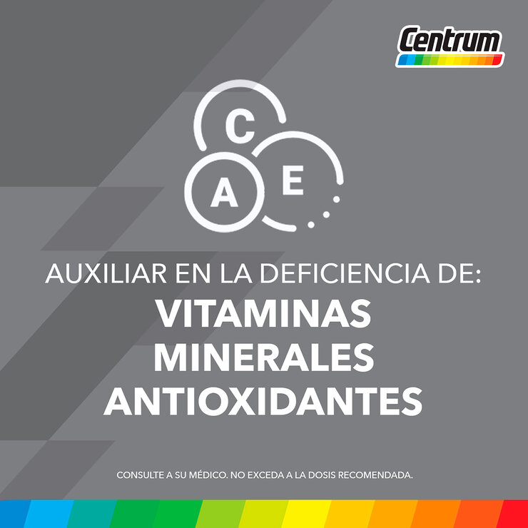 Multivitaminico Centrum Silver 2pack 100 tabletas c/u — Imagen 2 de 4