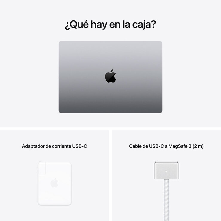 Apple Macbook Pro 16" Chip M1 Max 1TB Gris Espacial — Imagen 3 de 4