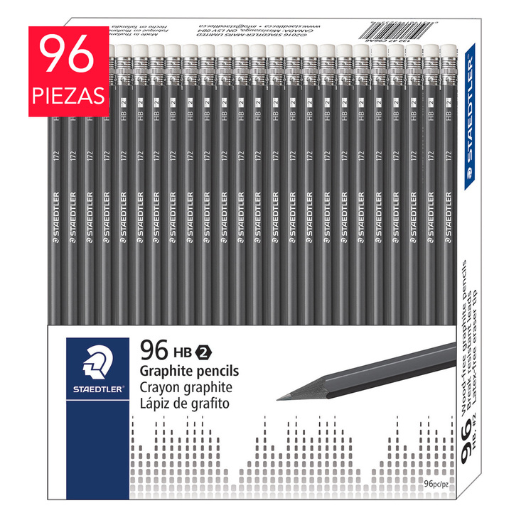 Staedtler Lápiz Grafito Extruido 2HB 96 Piezas  — Imagen 1 de 2