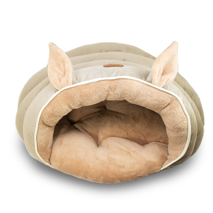 Catto Cama para Gato Estilo Cueva Arena — Imagen 1 de 4