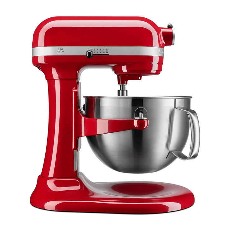 KitchenAid, Serie Professional 600, Batidora de pedestal con tazón elevable con batidor plano con borde flexible, 5.7L — Imagen 1 de 2