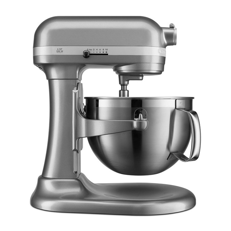 KitchenAid, Serie Professional 600, Batidora de pedestal con tazón elevable con batidor plano con borde flexible, 5.7L — Imagen 2 de 2