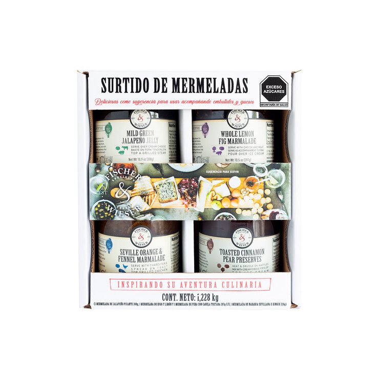 Fischer & Wieser Surtido de Mermeladas 4 pzas — Imagen 1 de 4