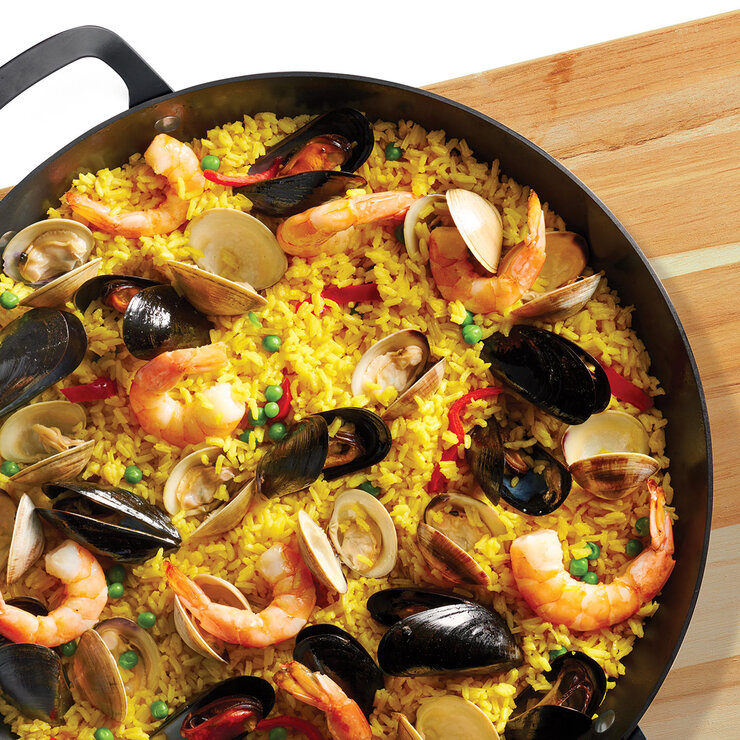 Tramontina Sartén de Paella de Acero al Carbono de 38.1cm — Imagen 2 de 4