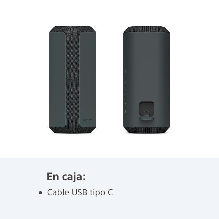 Sony SRS-XE300 Bocina inalámbrica portátil  de la serie X color negro — Imagen 2 de 4