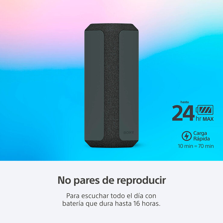 Sony SRS-XE300 Bocina inalámbrica portátil  de la serie X color negro — Imagen 3 de 4
