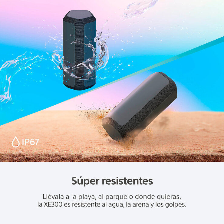 Sony SRS-XE300 Bocina inalámbrica portátil  de la serie X color negro — Imagen 4 de 4