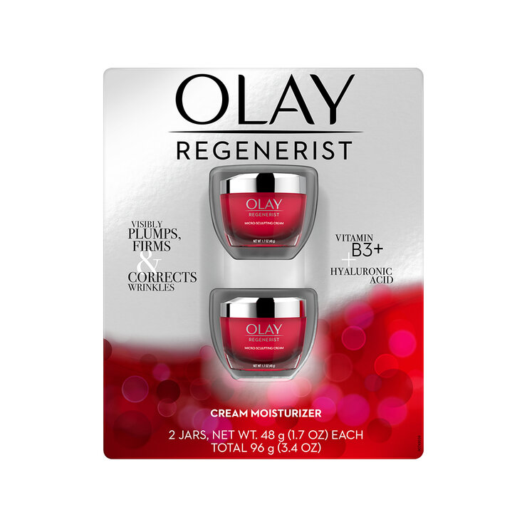 Olay Regenerist Crema Facial Anti-Edad 2 pzas de 48 g — Imagen 1 de 2