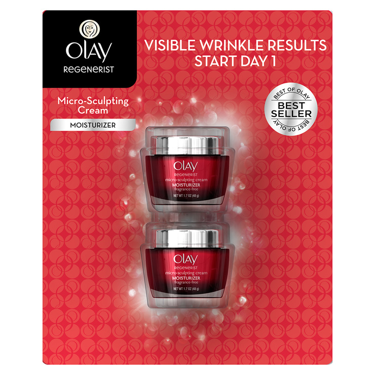 Olay Regenerist Crema Facial Anti-Edad 2 pzas de 48 g — Imagen 2 de 2