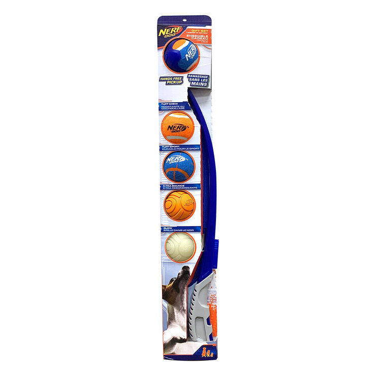 Nerf Fitness Zeus Lanzador de Pelotas 5 pelotas — Imagen 3 de 4