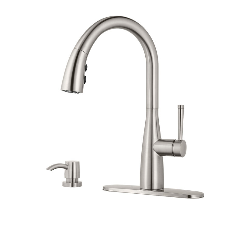 Pfister, Grifo Monomando de Cocina Raya - Acero Inoxidable — Imagen 2 de 3