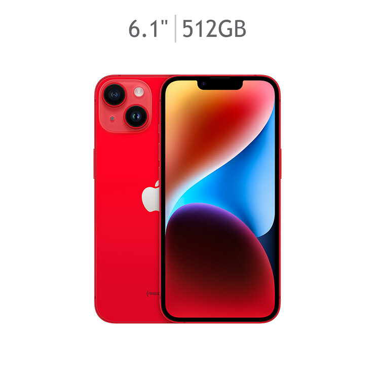  Apple iPhone 14 512GB Rojo — Imagen 1 de 4