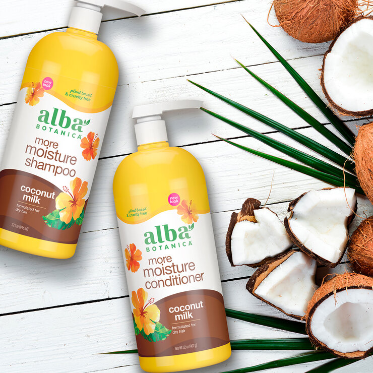 Alba Botanica Acondicionador con Leche de Coco 1l — Imagen 3 de 3