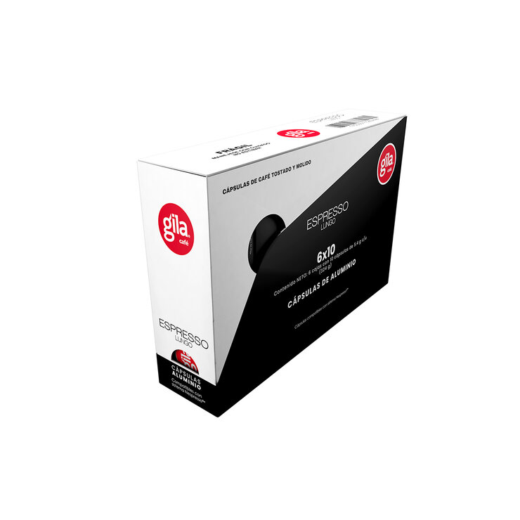 Café GILA Espresso Lungo 60 cápsulas compatibles con cafeteras Nespresso  — Imagen 4 de 4