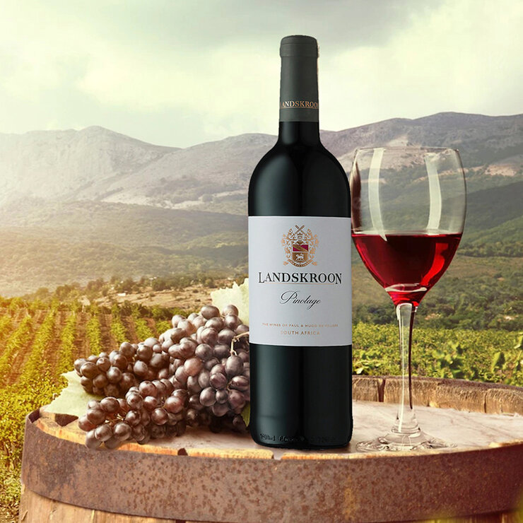 Vino Tinto Landskroon Pinotage 750ml — Imagen 2 de 4