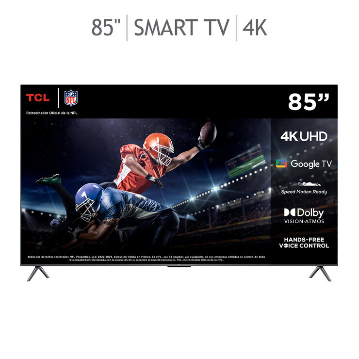 TCL Pantalla 85" 4K UHD Smart TV — Imagen 1 de 4