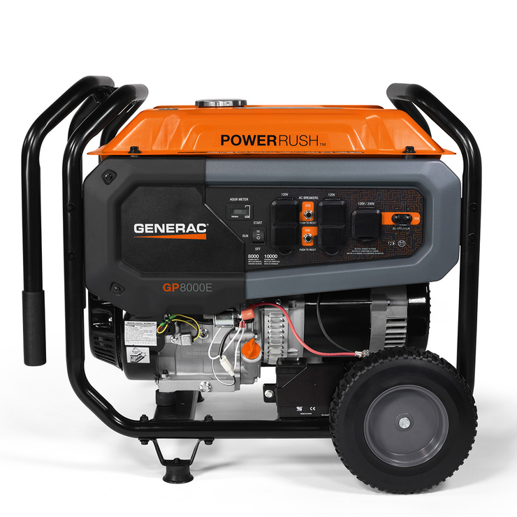 Generac, Generador Portátil Premium GP8000E — Imagen 3 de 4