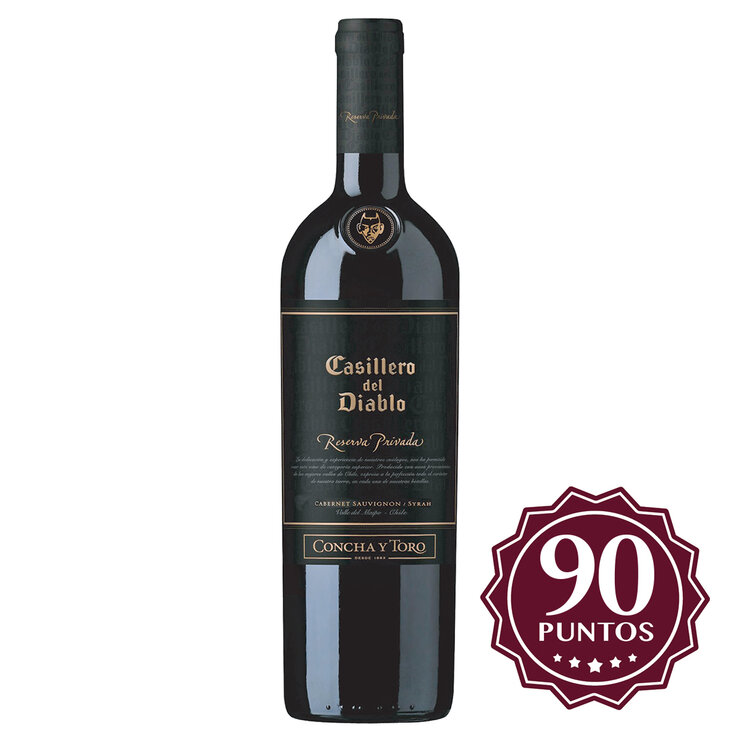 Vino Tinto Casillero del Diablo Reserva Privada 750ml — Imagen 1 de 3
