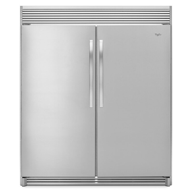 Refrigerador y congelador de 18´ sidekicks Whirlpool — Imagen 1 de 4
