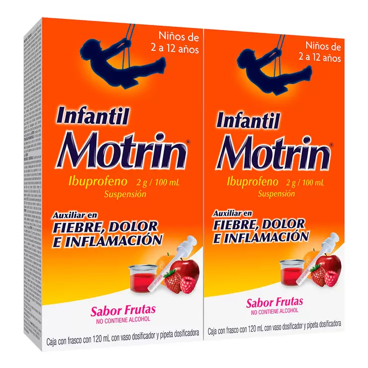 Motrin Suspension Infantil 120ML 2PK  — Imagen 1 de 2