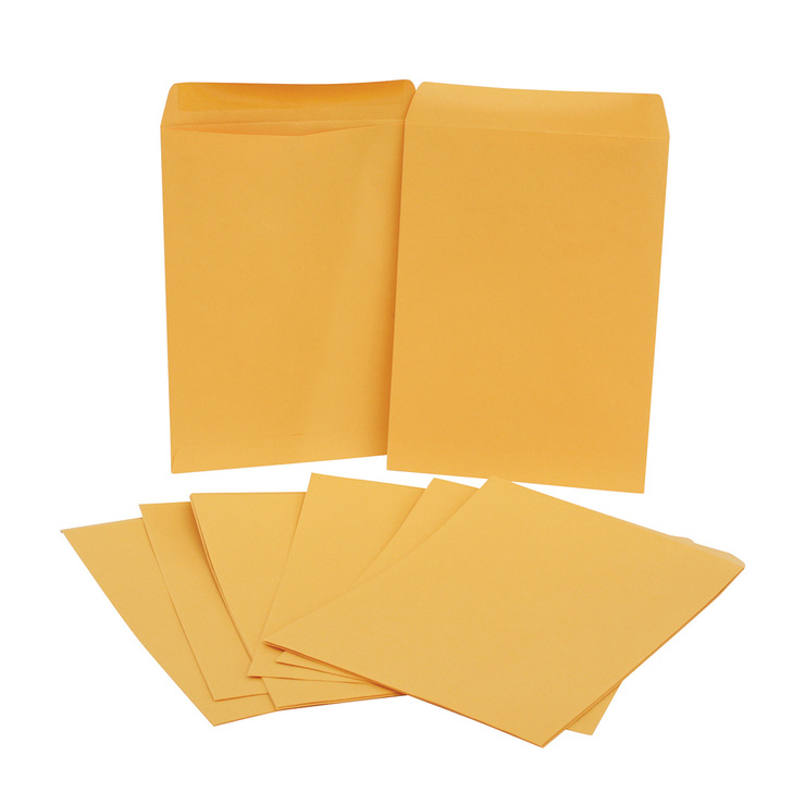 Ampad sobre bolsa carta amarillo cierre engomado — Imagen 3 de 3
