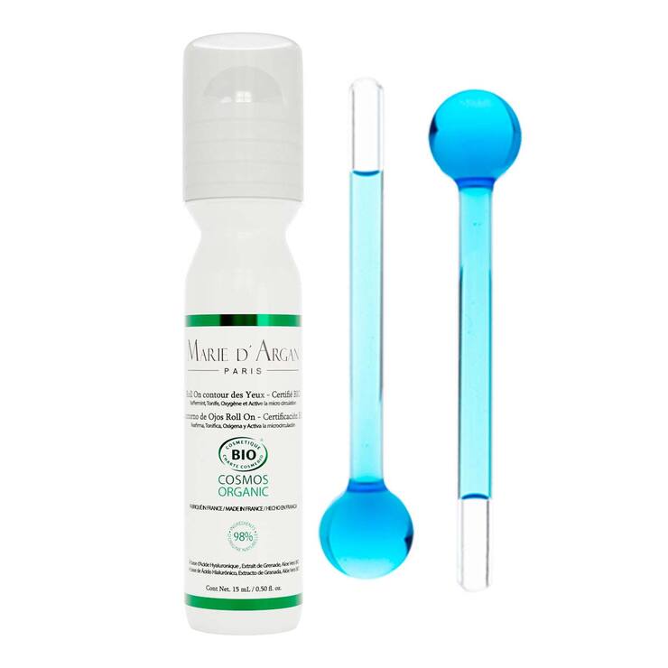 Marie D'Argan 1 Roll on Orgánico para Ojos + 2 Crío Esferas para rostro — Imagen 1 de 3