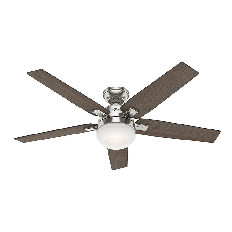 Hunter, Ventilador de Techo Apex 52" - Níquel Cepillado — Imagen 1 de 4