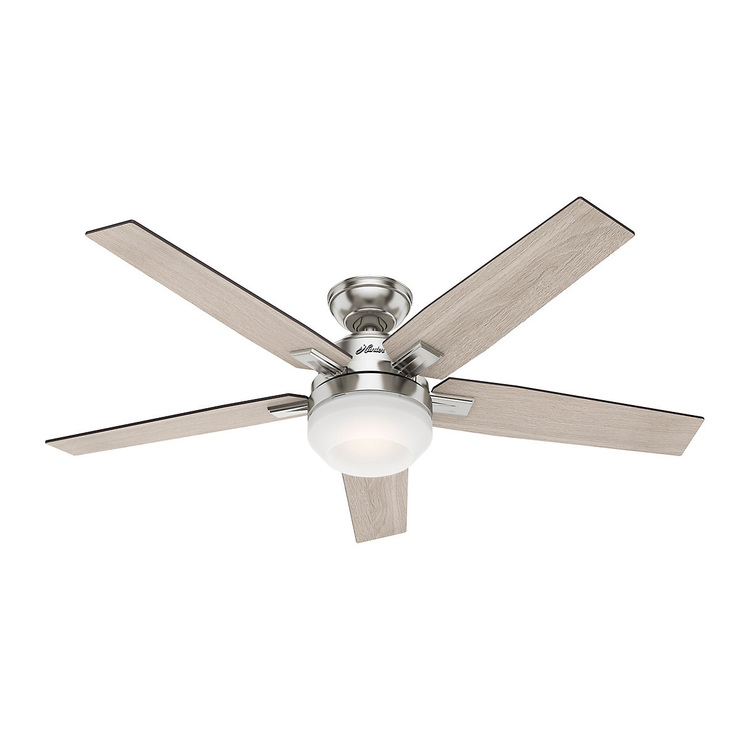 Hunter, Ventilador de Techo Apex 52" - Níquel Cepillado — Imagen 2 de 4