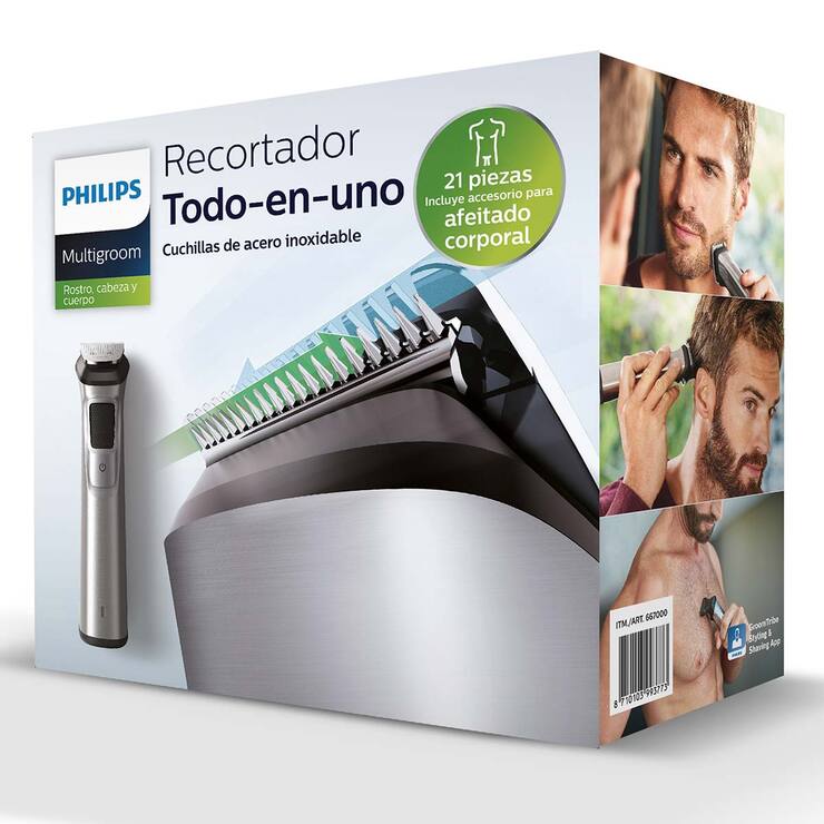 Philips  Multigroom,  Recortador  todo en uno, 21 piezas — Imagen 3 de 4