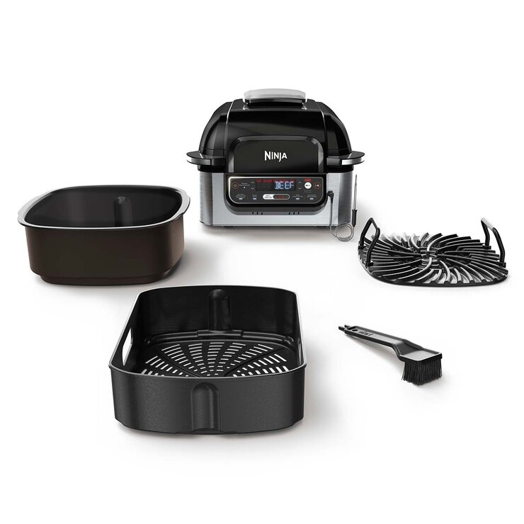 Ninja Foodi, Parrilla eléctrica para interiores 5 en 1 + Freidora de Aire, 4.5L — Imagen 3 de 3