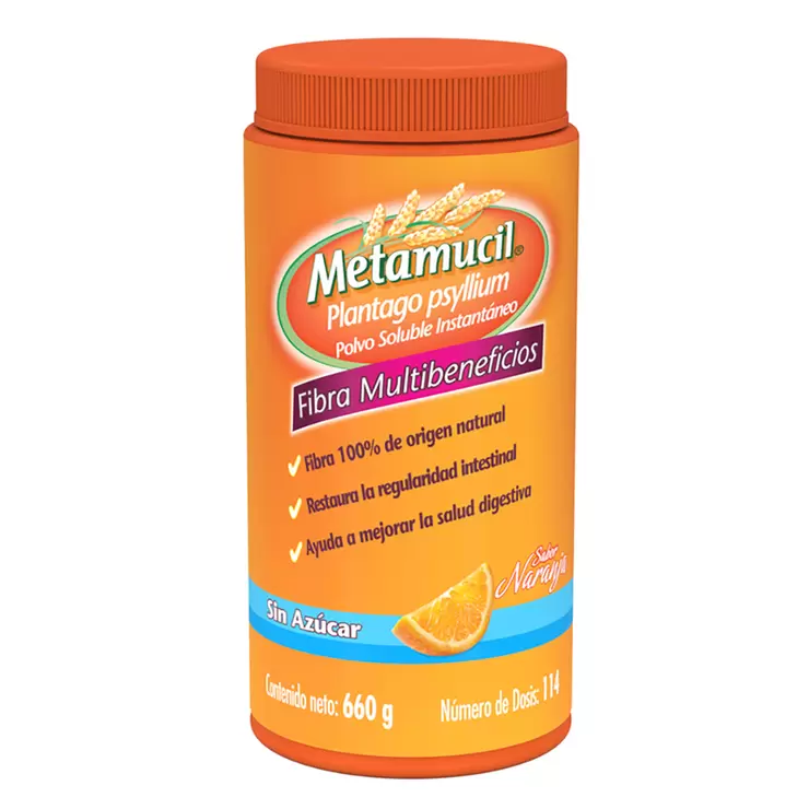 Metamucil Naranja 660 gr. — Imagen 1 de 2