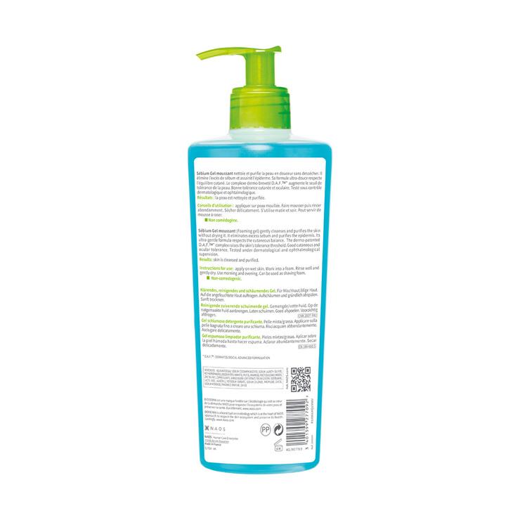 Bioderma Sébium Moussant Gel Limpiador 500ml — Imagen 3 de 3