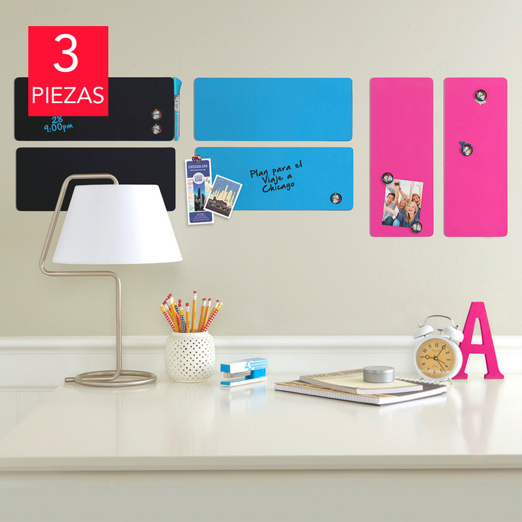 Quartet Pizarrones Magnéticos de 14 cm x 36 cm sin Marco  — Imagen 1 de 3
