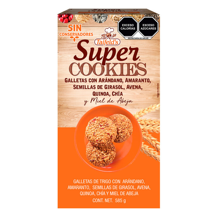 Taifelds Galletas de Trigo con Semillas y Quinoa 585 g — Imagen 1 de 3