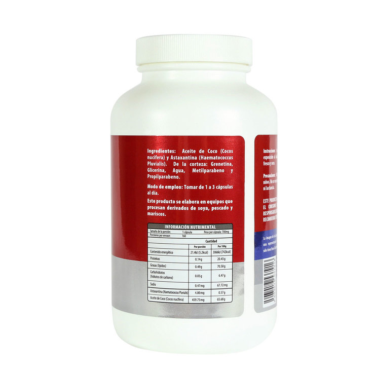 Naturagel Astaxantina 160 Cápsulas — Imagen 2 de 2