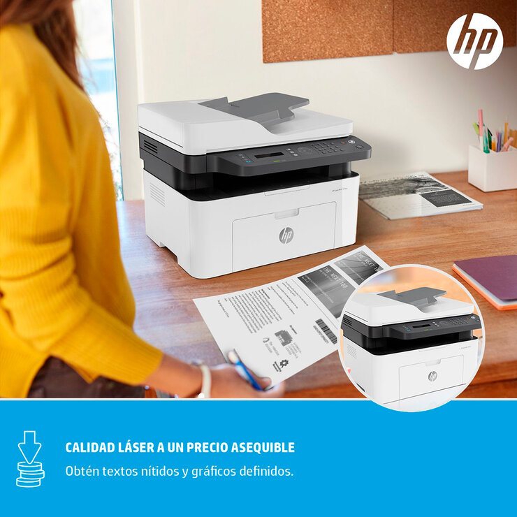 HP Impresora multifuncional  137fnw — Imagen 4 de 4