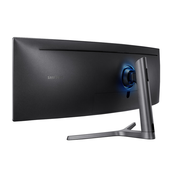 Samsung Odyssey 49" QLED Ultra Wide Curved Monitor — Imagen 4 de 4