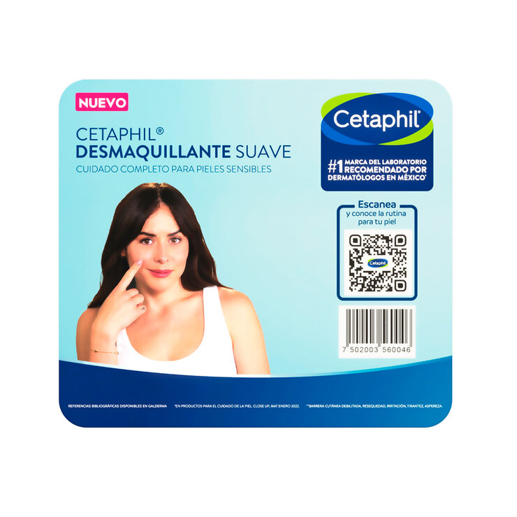 Cetaphil Desmaquillante 2 pzas de 150 ml — Imagen 3 de 3