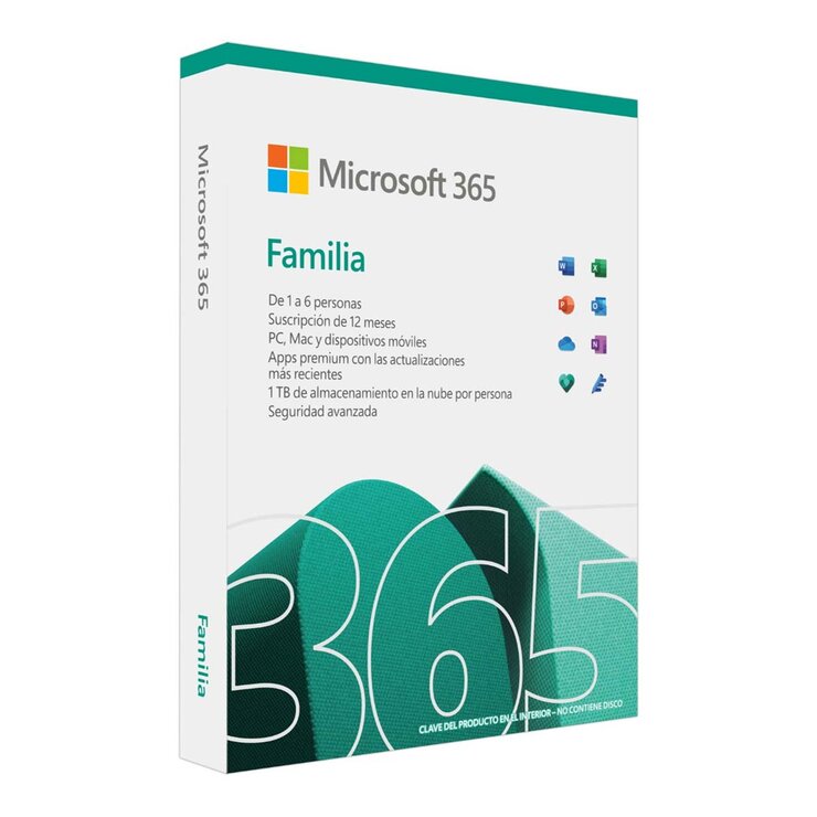 Microsoft® Office 365 Familia — Imagen 2 de 3
